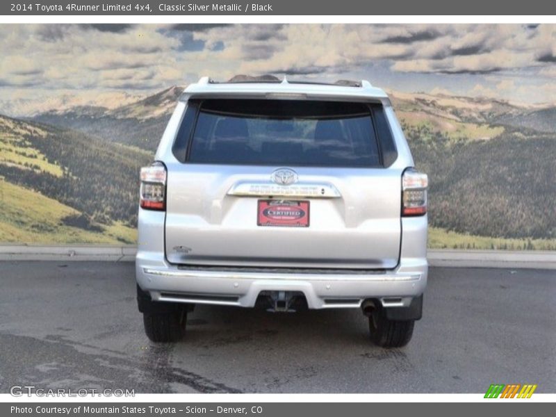 Classic Silver Metallic / Black 2014 Toyota 4Runner Limited 4x4