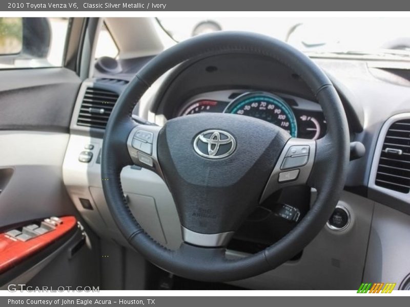 Classic Silver Metallic / Ivory 2010 Toyota Venza V6
