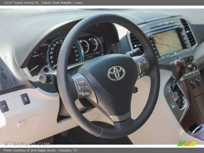 Classic Silver Metallic / Ivory 2010 Toyota Venza V6