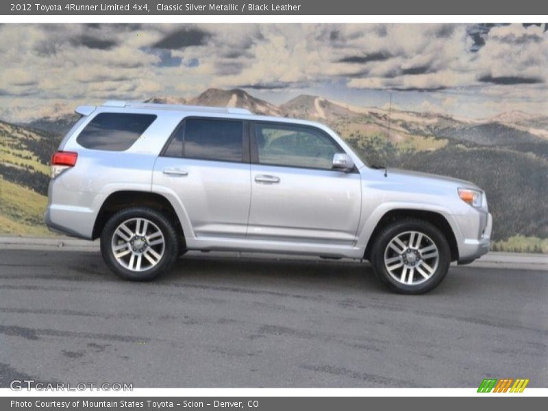 Classic Silver Metallic / Black Leather 2012 Toyota 4Runner Limited 4x4