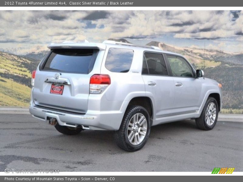 Classic Silver Metallic / Black Leather 2012 Toyota 4Runner Limited 4x4