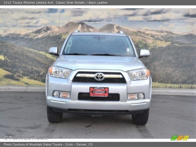 Classic Silver Metallic / Black Leather 2012 Toyota 4Runner Limited 4x4