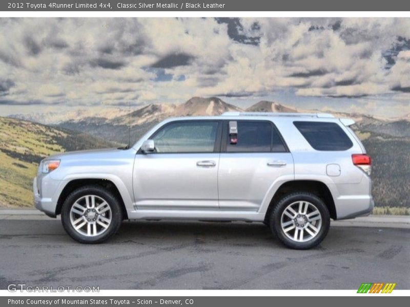 Classic Silver Metallic / Black Leather 2012 Toyota 4Runner Limited 4x4