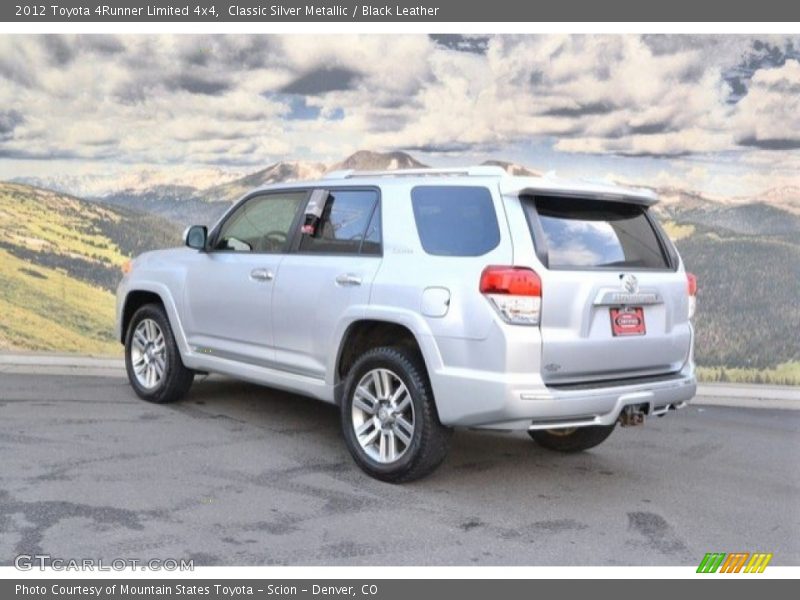 Classic Silver Metallic / Black Leather 2012 Toyota 4Runner Limited 4x4