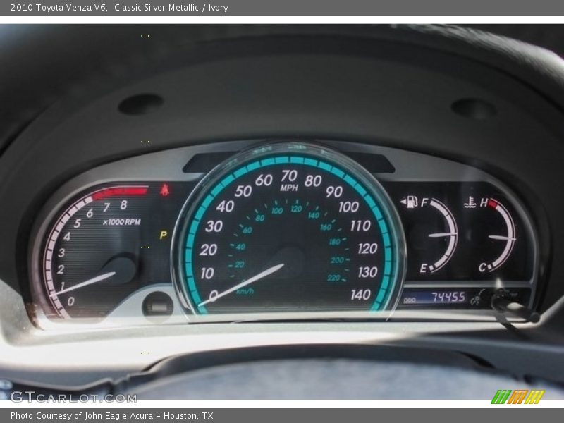 Classic Silver Metallic / Ivory 2010 Toyota Venza V6