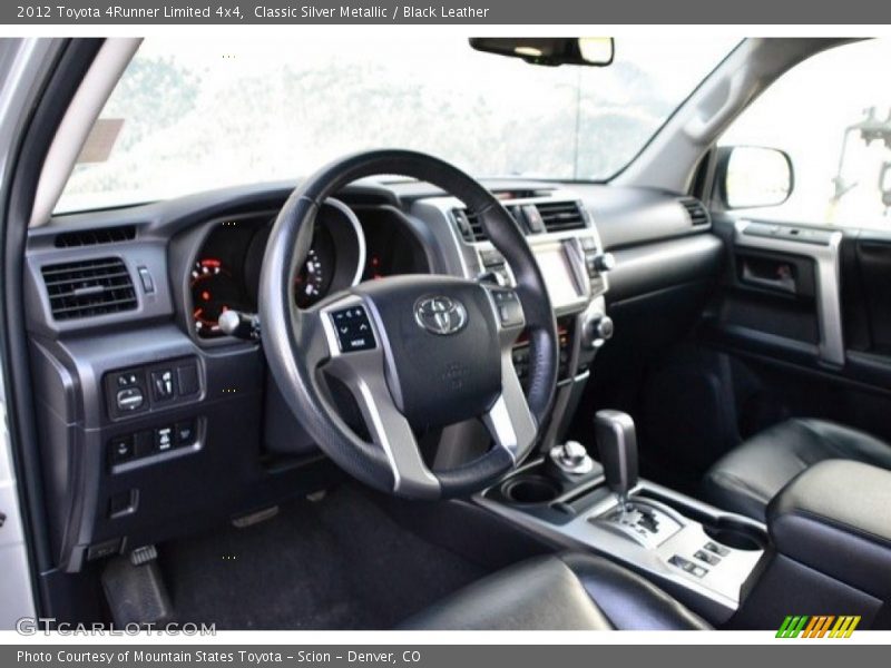 Classic Silver Metallic / Black Leather 2012 Toyota 4Runner Limited 4x4