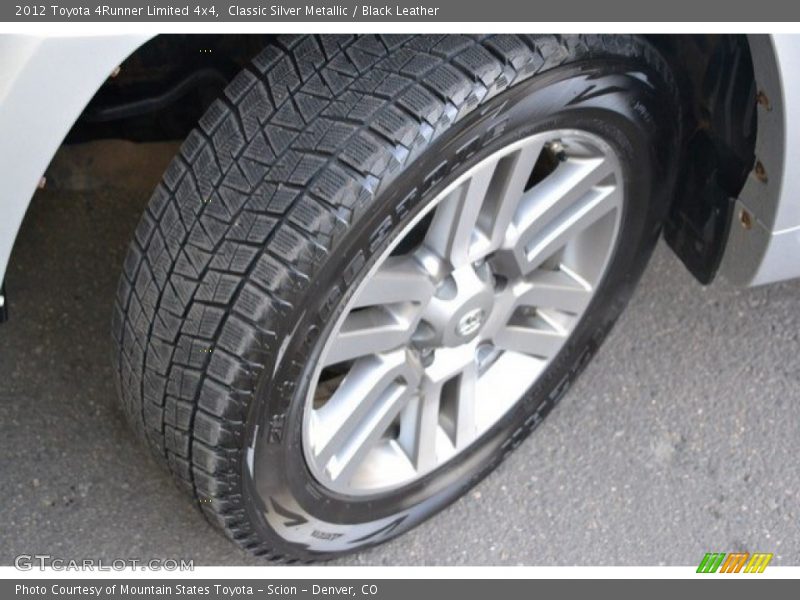 Classic Silver Metallic / Black Leather 2012 Toyota 4Runner Limited 4x4