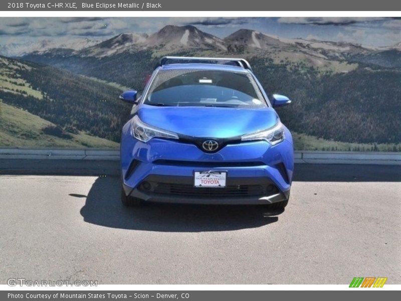 Blue Eclipse Metallic / Black 2018 Toyota C-HR XLE