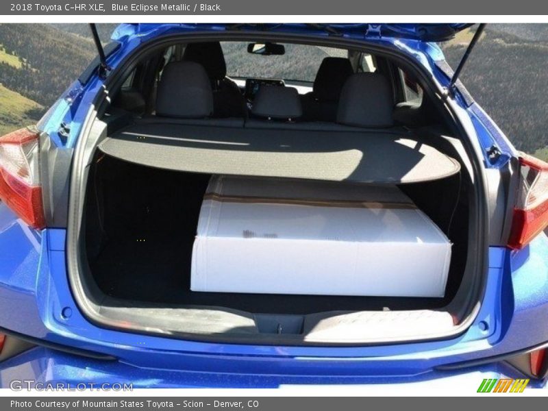 Blue Eclipse Metallic / Black 2018 Toyota C-HR XLE