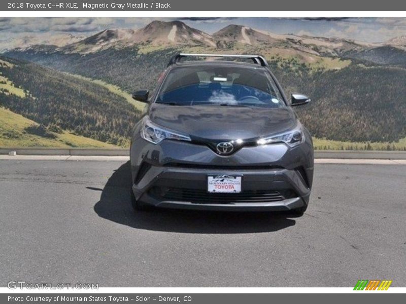 Magnetic Gray Metallic / Black 2018 Toyota C-HR XLE