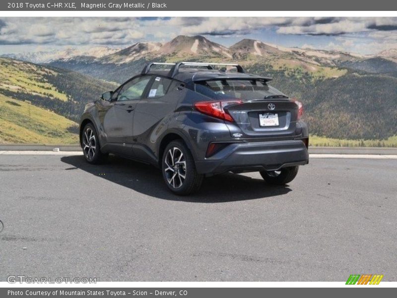 Magnetic Gray Metallic / Black 2018 Toyota C-HR XLE
