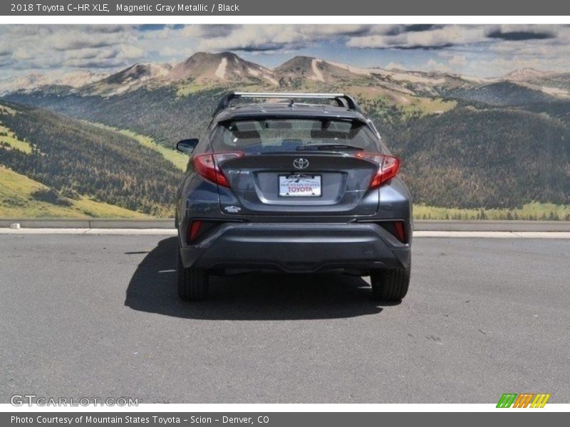 Magnetic Gray Metallic / Black 2018 Toyota C-HR XLE