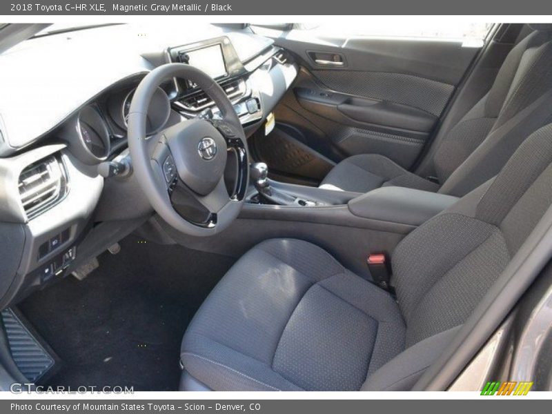 Magnetic Gray Metallic / Black 2018 Toyota C-HR XLE