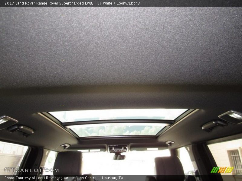 Fuji White / Ebony/Ebony 2017 Land Rover Range Rover Supercharged LWB