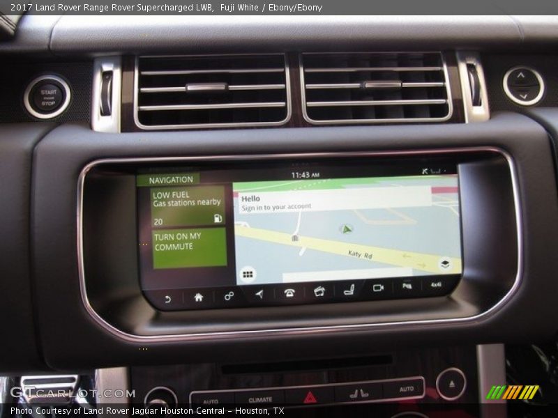 Fuji White / Ebony/Ebony 2017 Land Rover Range Rover Supercharged LWB