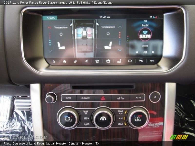 Fuji White / Ebony/Ebony 2017 Land Rover Range Rover Supercharged LWB