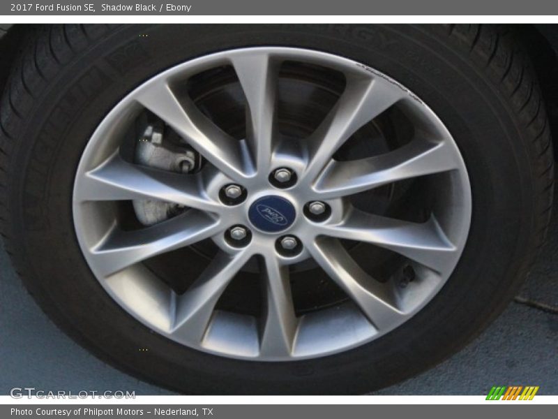 Shadow Black / Ebony 2017 Ford Fusion SE