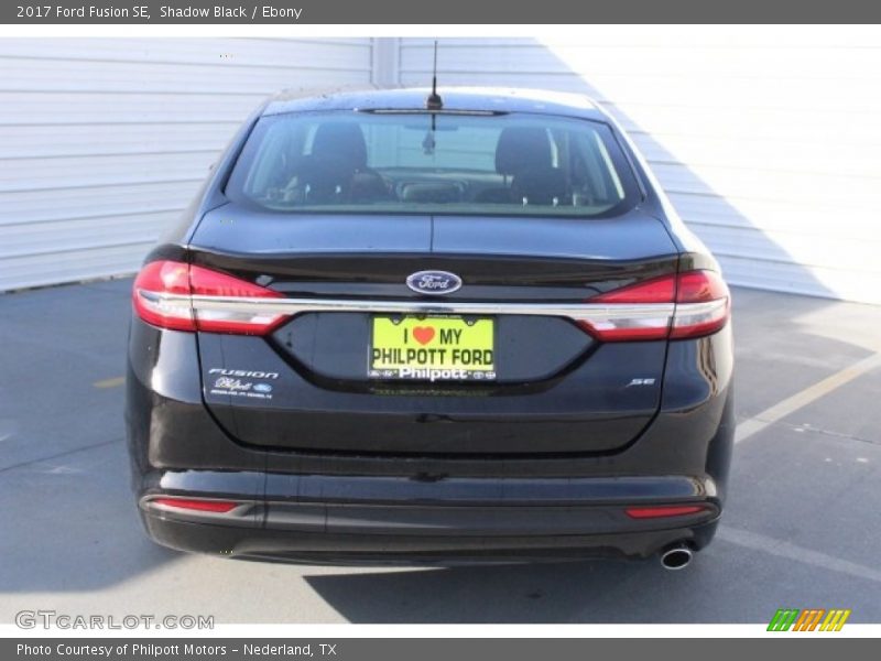Shadow Black / Ebony 2017 Ford Fusion SE