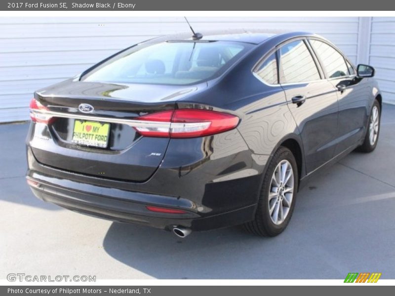 Shadow Black / Ebony 2017 Ford Fusion SE