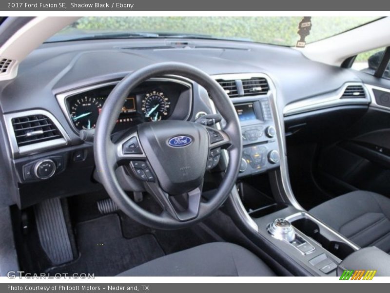 Shadow Black / Ebony 2017 Ford Fusion SE