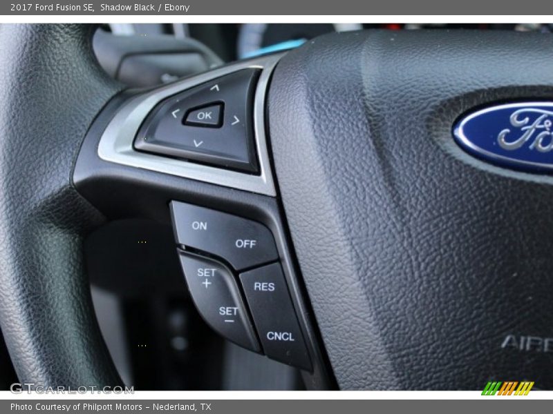Shadow Black / Ebony 2017 Ford Fusion SE