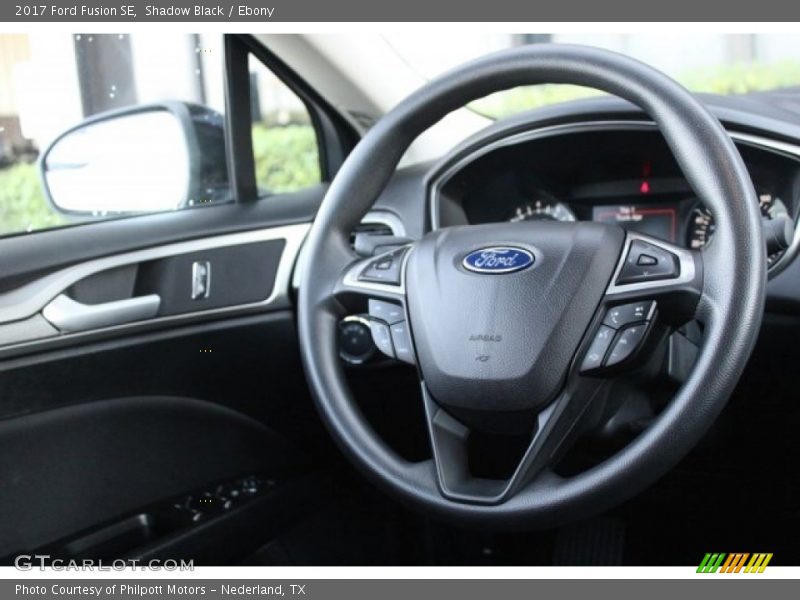 Shadow Black / Ebony 2017 Ford Fusion SE