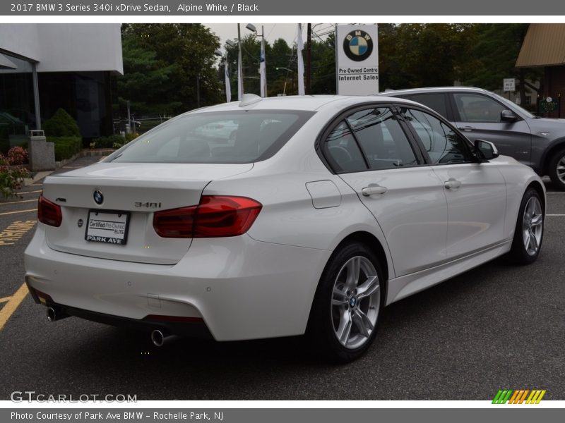 Alpine White / Black 2017 BMW 3 Series 340i xDrive Sedan