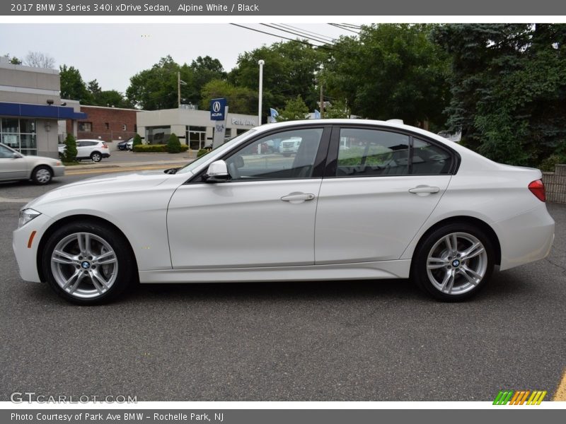 Alpine White / Black 2017 BMW 3 Series 340i xDrive Sedan