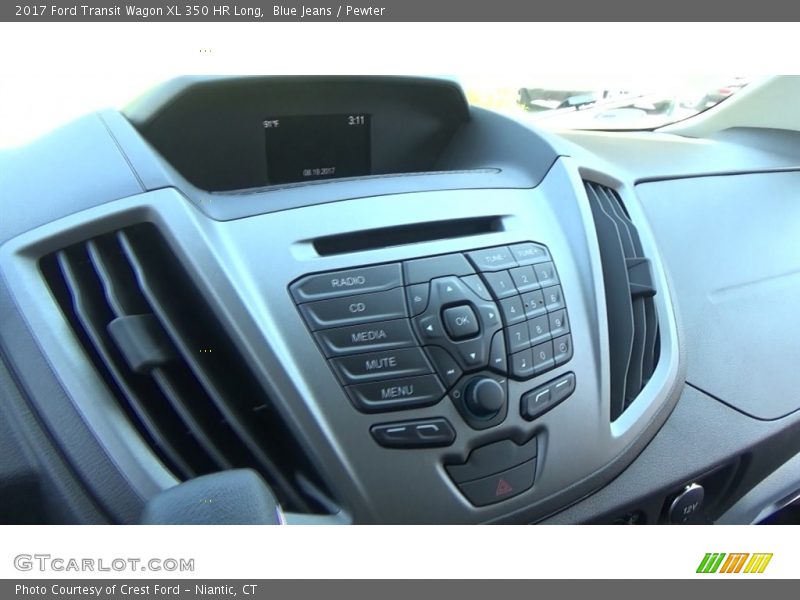 Blue Jeans / Pewter 2017 Ford Transit Wagon XL 350 HR Long