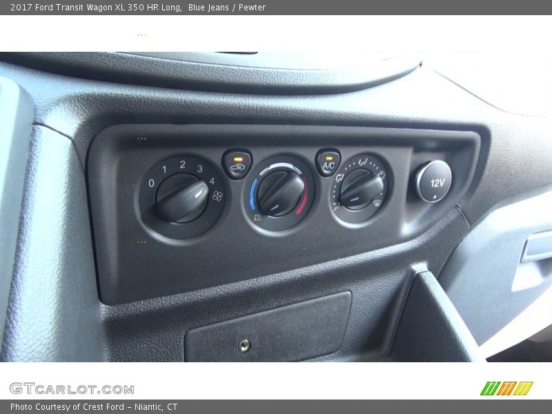 Blue Jeans / Pewter 2017 Ford Transit Wagon XL 350 HR Long