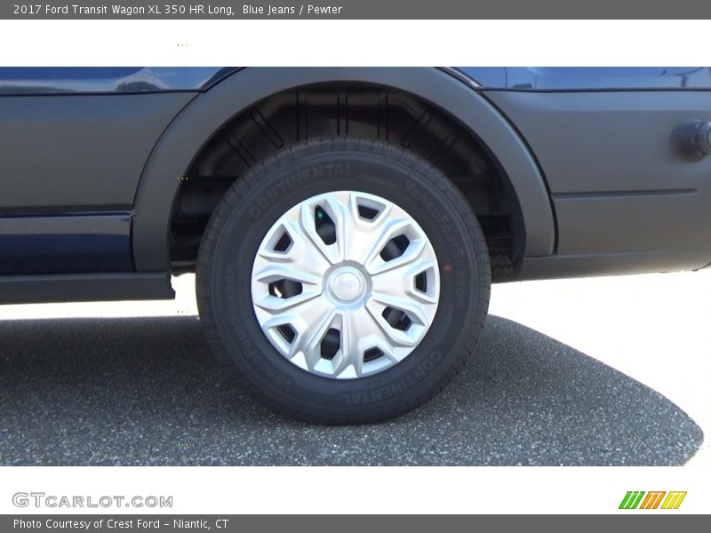 Blue Jeans / Pewter 2017 Ford Transit Wagon XL 350 HR Long