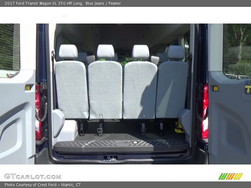 Blue Jeans / Pewter 2017 Ford Transit Wagon XL 350 HR Long
