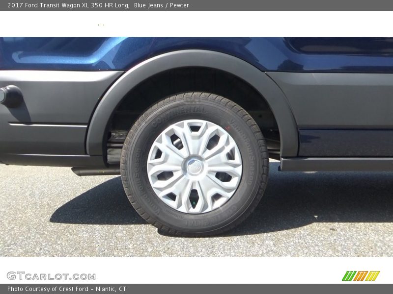 Blue Jeans / Pewter 2017 Ford Transit Wagon XL 350 HR Long