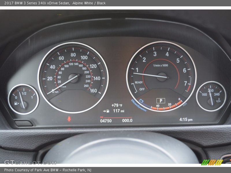 Alpine White / Black 2017 BMW 3 Series 340i xDrive Sedan