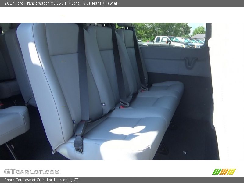 Blue Jeans / Pewter 2017 Ford Transit Wagon XL 350 HR Long