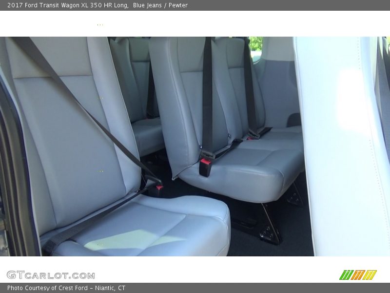 Blue Jeans / Pewter 2017 Ford Transit Wagon XL 350 HR Long