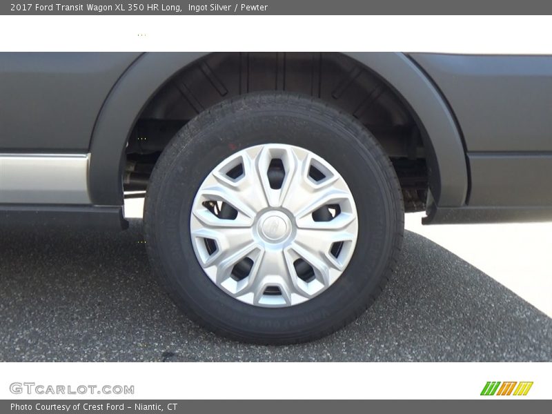 Ingot Silver / Pewter 2017 Ford Transit Wagon XL 350 HR Long