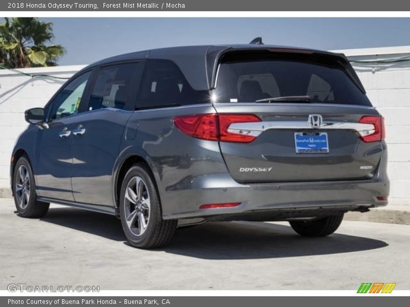 Forest Mist Metallic / Mocha 2018 Honda Odyssey Touring