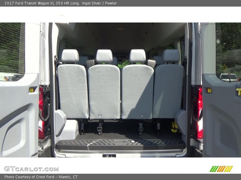 Ingot Silver / Pewter 2017 Ford Transit Wagon XL 350 HR Long