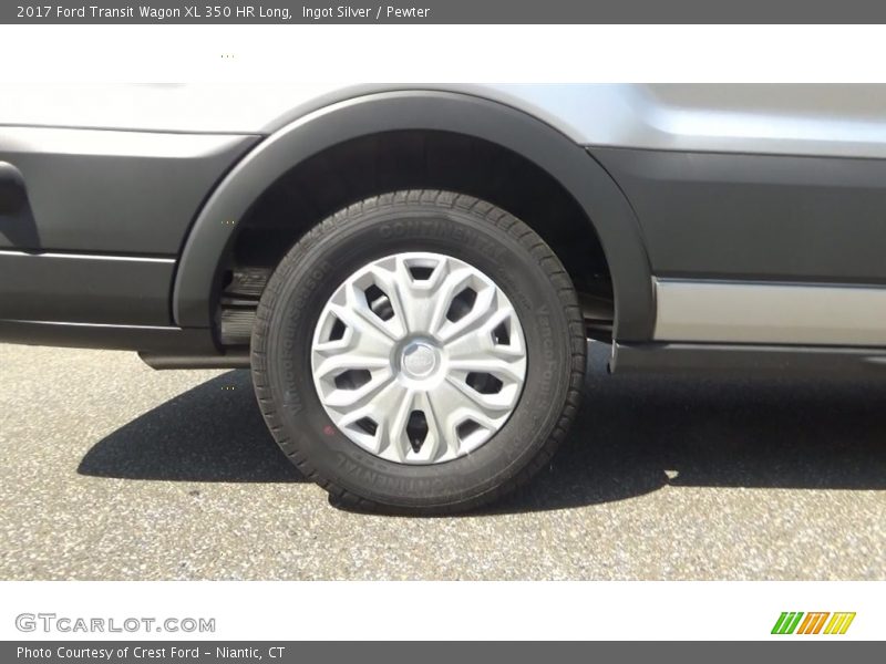 Ingot Silver / Pewter 2017 Ford Transit Wagon XL 350 HR Long