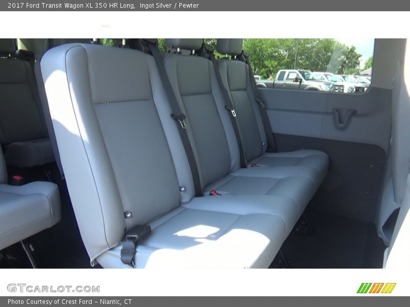 Ingot Silver / Pewter 2017 Ford Transit Wagon XL 350 HR Long