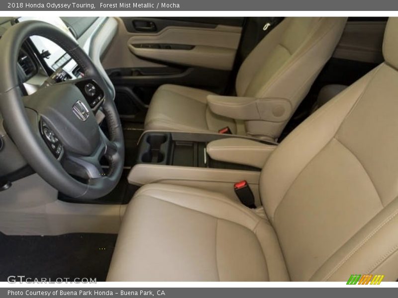 Forest Mist Metallic / Mocha 2018 Honda Odyssey Touring