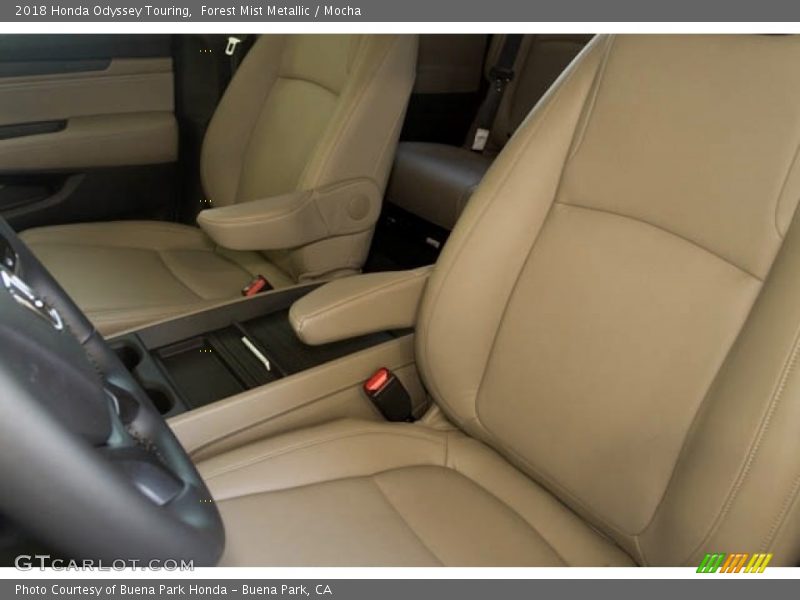 Forest Mist Metallic / Mocha 2018 Honda Odyssey Touring
