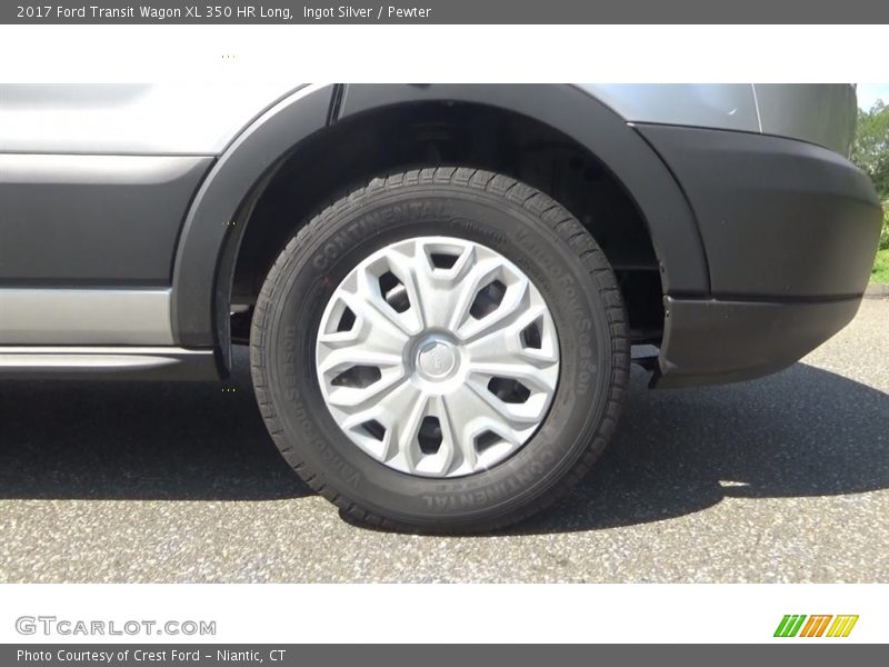 Ingot Silver / Pewter 2017 Ford Transit Wagon XL 350 HR Long