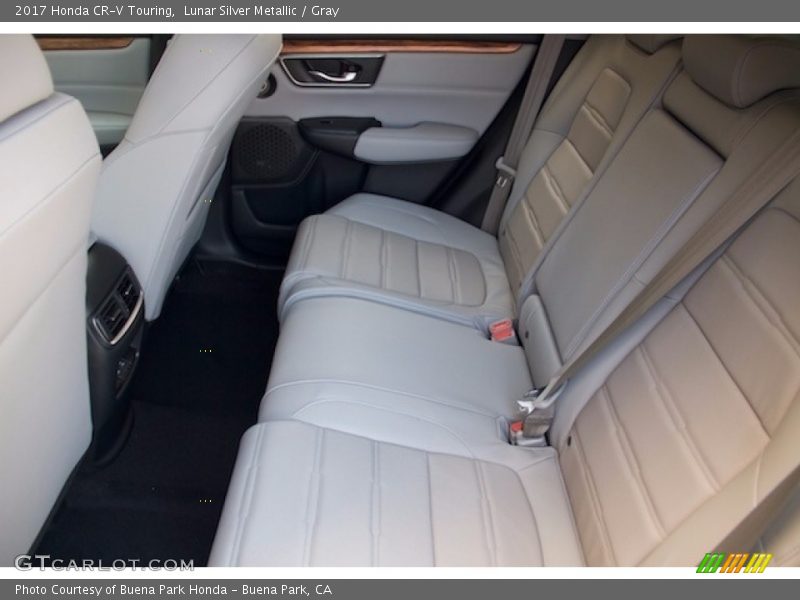 Lunar Silver Metallic / Gray 2017 Honda CR-V Touring