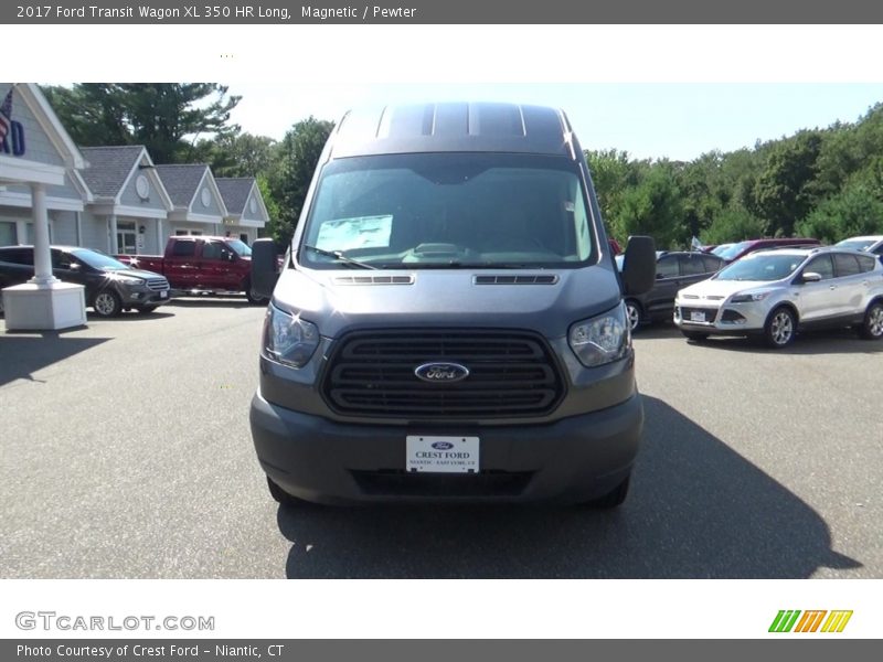 Magnetic / Pewter 2017 Ford Transit Wagon XL 350 HR Long