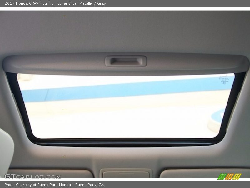 Lunar Silver Metallic / Gray 2017 Honda CR-V Touring