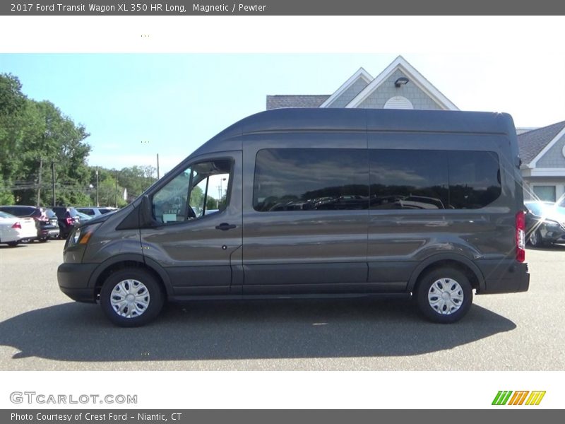 Magnetic / Pewter 2017 Ford Transit Wagon XL 350 HR Long