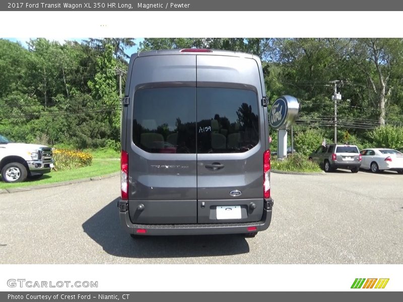Magnetic / Pewter 2017 Ford Transit Wagon XL 350 HR Long