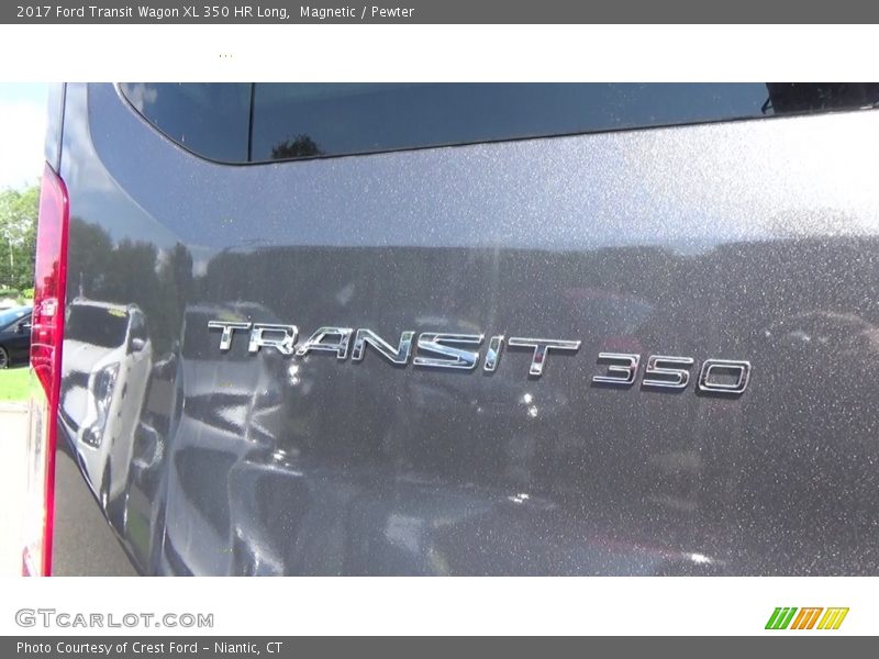 Magnetic / Pewter 2017 Ford Transit Wagon XL 350 HR Long